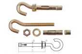Болт анкерный с крюком 12х70