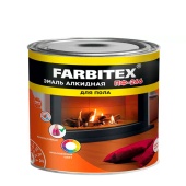 Эмаль для пола Farbitex ПФ-266 желто-коричневый (1.8 кг)