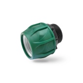 Муфта нар/рез 50х1.1/4" ПЭ POELSAN GREEN