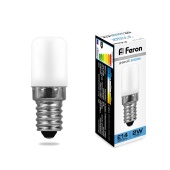 Лампа 2 Вт "Feron" "для техники" светодиодная LED Е14 (холодный свет)