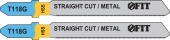 Полотно Fit для эл. лобзика - 2шт Т118G