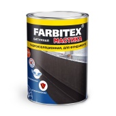 Мастика битумная гидроизоляционная, 2 кг Farbitex