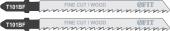 Полотно Fit для эл. лобзика - 2шт Т101BF