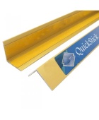 Ал уголок 20х20х1 (2,0м) Золото QuickStick