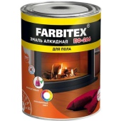 Эмаль для пола Farbitex ПФ-266 желто-коричневый (0.8 кг)